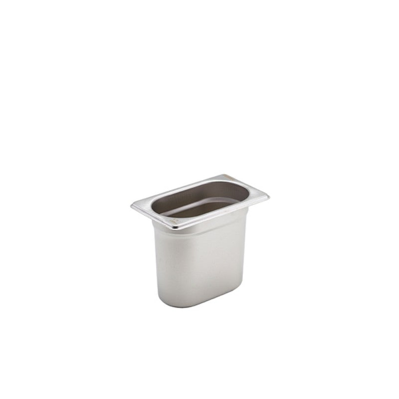St/St Gastronorm Pan 1/9 - 150mm Deep