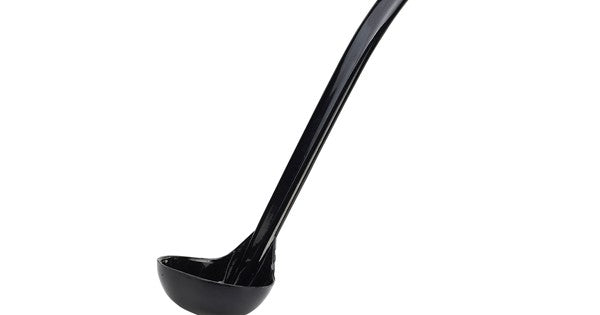 Ladle 9 1/2" 1oz Plain Black