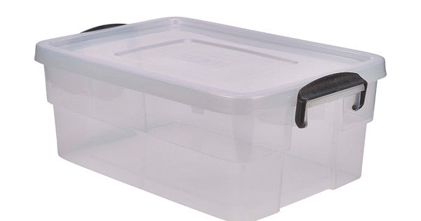 Storage Box 38L W/ Clip Handles