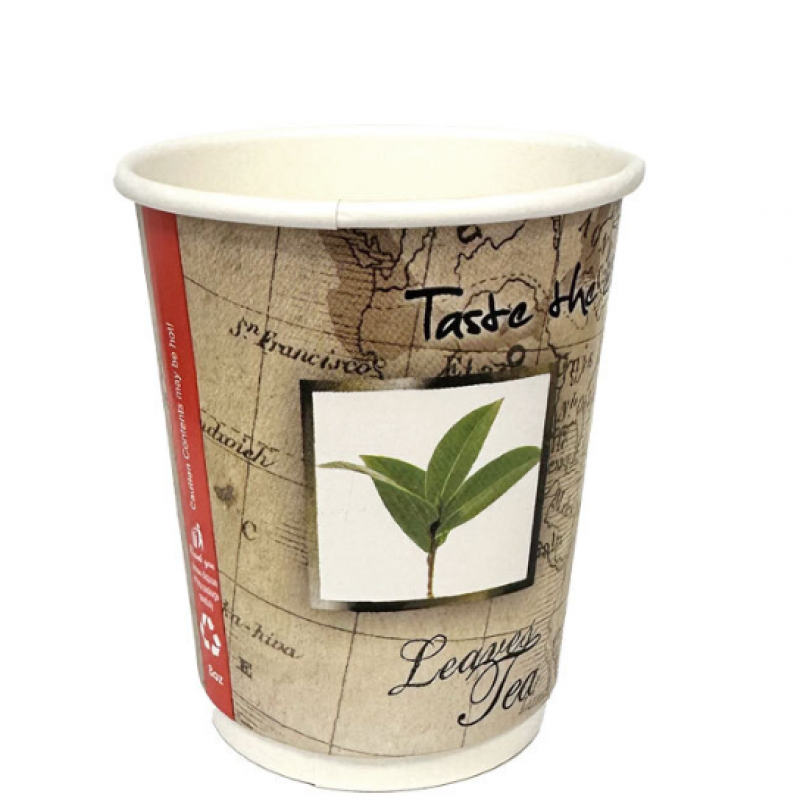 8oz "Traveller" DW Cup - PE EU logo (20 x 25)