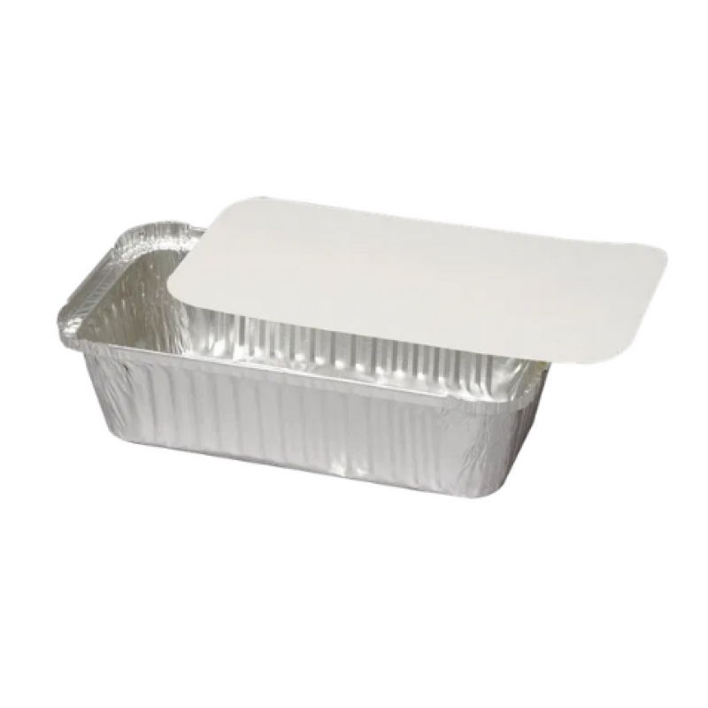 4 x 8 Foil container & lid combo (20x25)