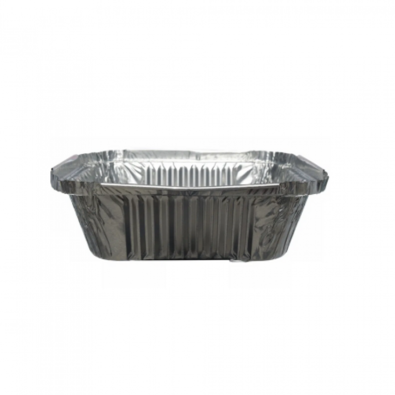 No.6a - 4 x 8 inch (660ml) Foil containers (5x100's)