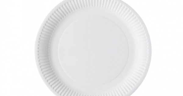 7" White Greenspirit Paper Plates (10x100)