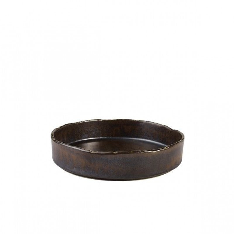 Roko Porcelain Cinder Black Presentation Bowl 20.5cm