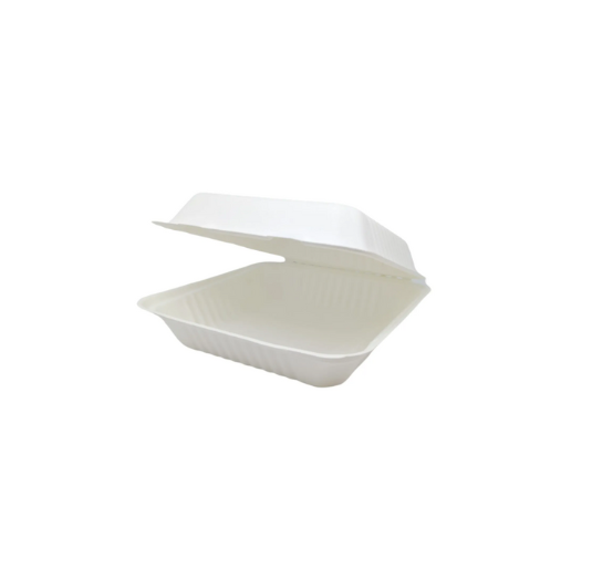 9x9" Bagasse Meal Box (2x100)
