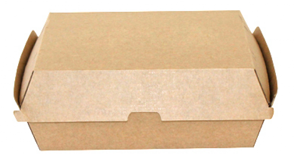 #12 Corrugated Clamshell Menu box (HP4) - (3 x 50's)
