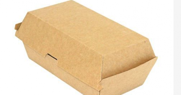 #9 Corrugated ClamShell Small Lunch box 175x91x50mm (4x50's)