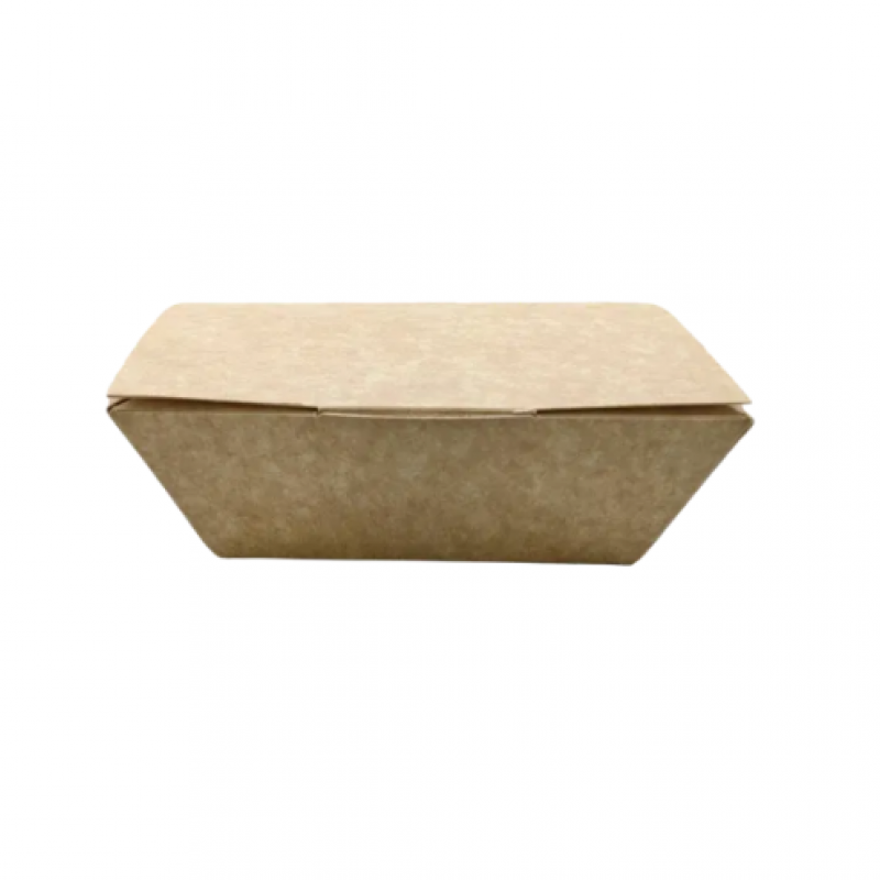 Small Kraft Nested Takeaway Boxes - (6 x 50s)
