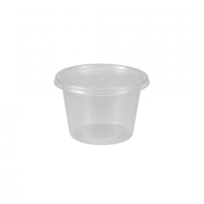 4oz Clear microwavable container and lids-Standard(1000)