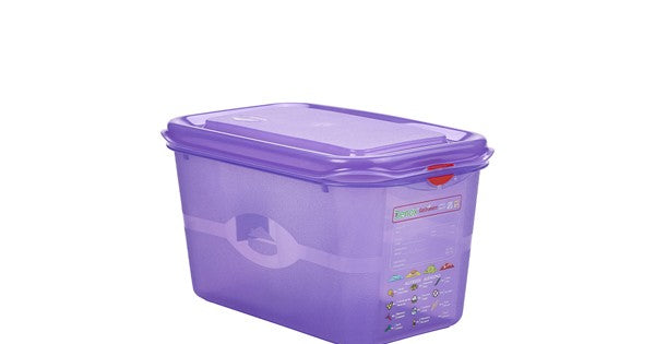 Allergen GN Storage Container 1/4 150mm Deep 4.3L