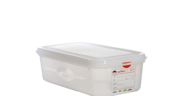 GN Storage Container 1/3 100mm Deep 4L