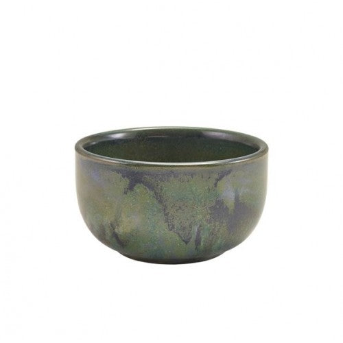 Terra Porcelain Aqua Green Round Bowl 12.5cm
