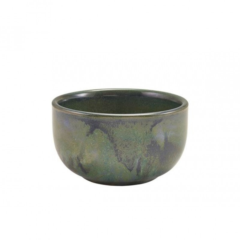 Terra Porcelain Aqua Green Round Bowl 12.5cm