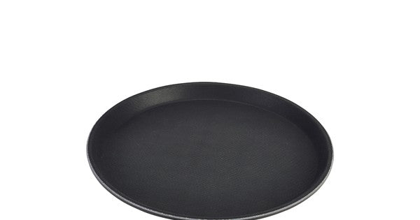 Tray Gengrip Fibreglass Round 14" Black