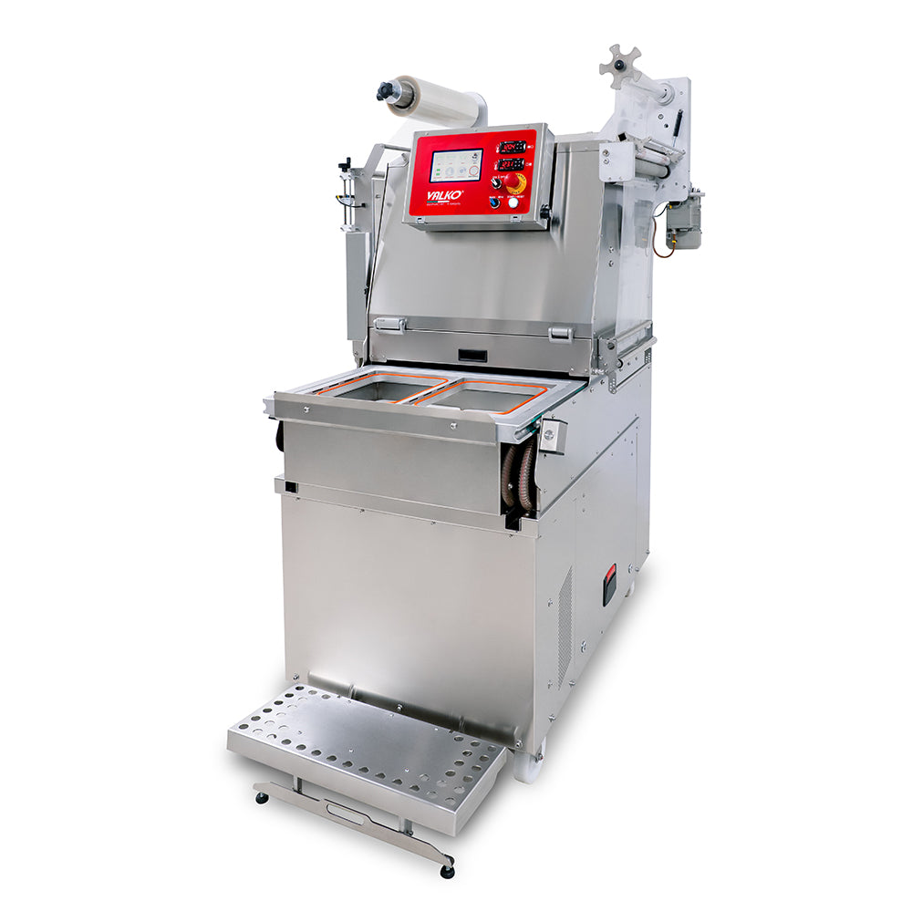 Semiautomatic Tray Sealer TVG XL 2X60 M3/H Industry 4.0