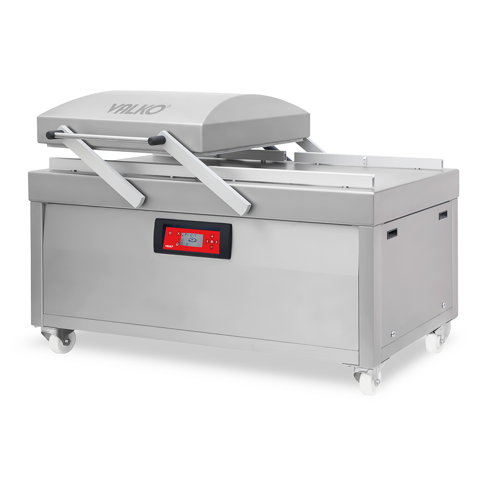 Stainless Steel Tilting Chamber Vacuum Packaging Machine Twin 820/160