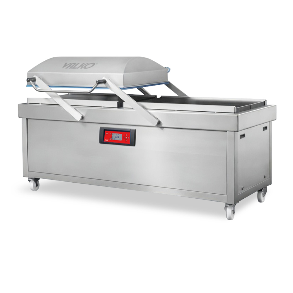 Stainless Steel Tilting Chamber Vacuum Packaging Machine Twin 1120/160