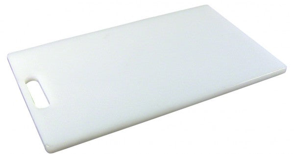 GenWare White Low Density Chopping Board 10 x 6 x 0.5"
