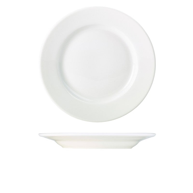 Genware Porcelain Classic Winged Plate 28cm/ 11"