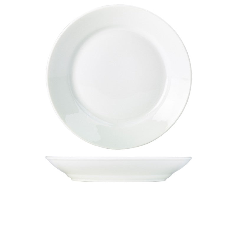 Genware Porcelain Deep Winged Plate 30cm/ 12"