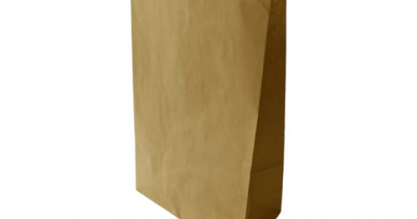 SOS Kraft Takeaway Bags - 26x12x40 - (10x15x16) (250)