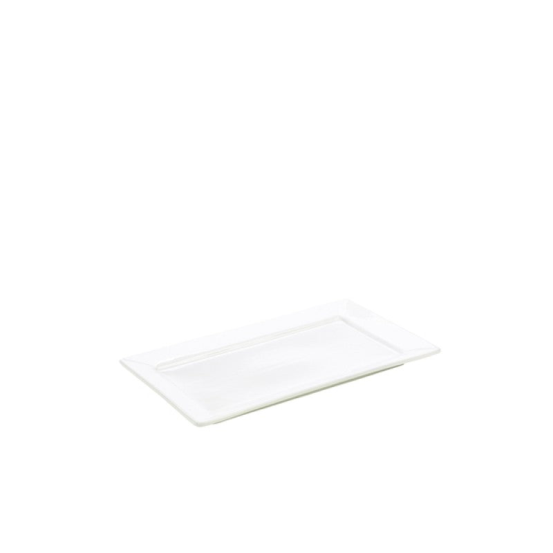Genware Porcelain Rectangular Plate 24 x 17cm/ 9.5 x 6.75"