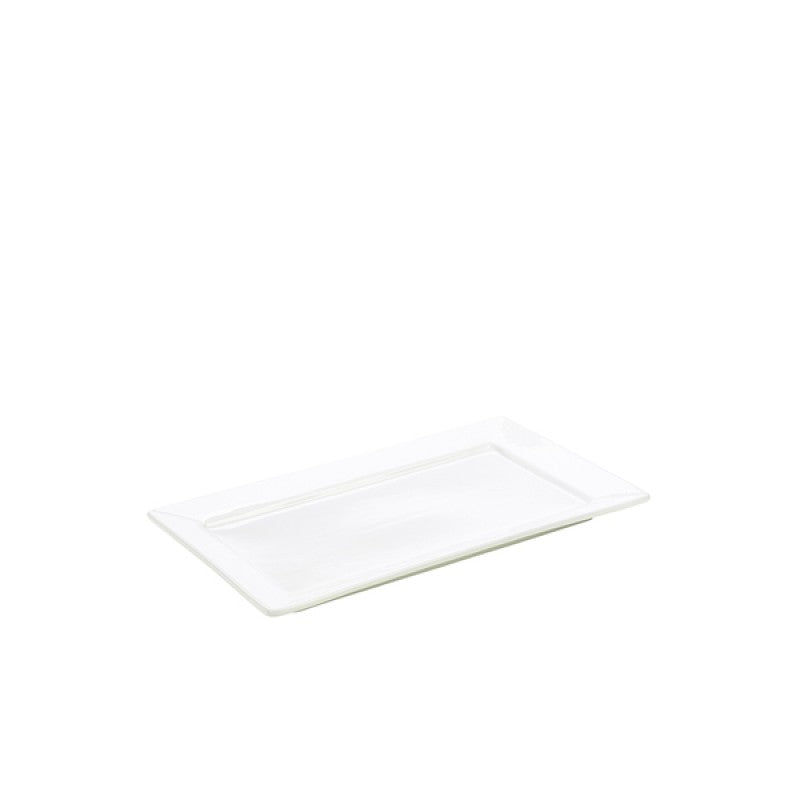 Genware Porcelain Rectangular Plate 30.5 x 18.5cm/ 12 x 7.25