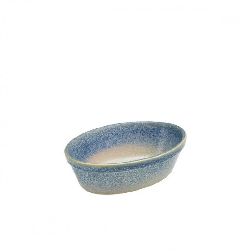 Forge Coast Stoneware Oval Pie Dish 16cm