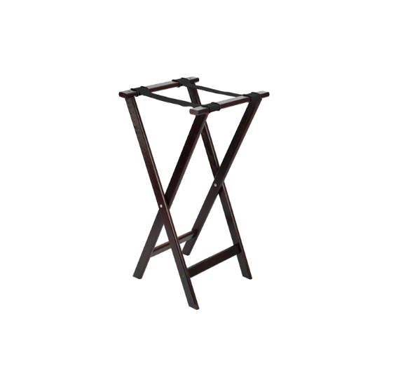 Mahogany Tray Stand 33"/ 840mm High 16.5"/ 420mm Wide