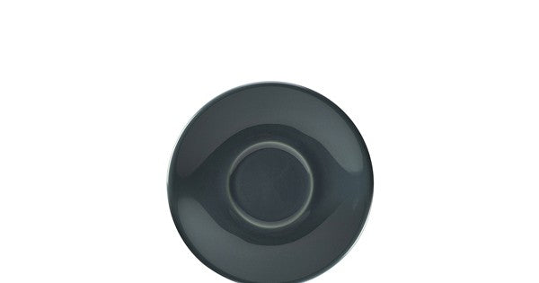 Genware Porcelain Grey Saucer 12cm/ 4.75"