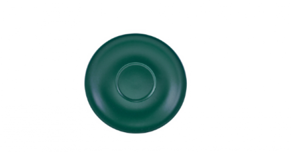 GenWare Porcelain Matt Teal Saucer 13.5cm/ 5.25"