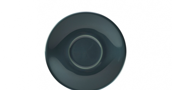 Genware Porcelain Grey Saucer 16cm/ 6.25"