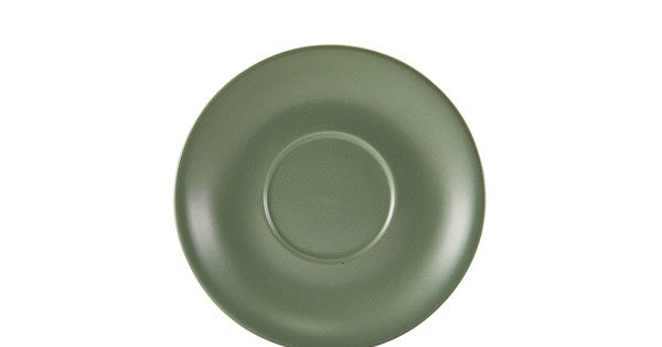 GenWare Porcelain Matt Sage Saucer 16cm/ 6.25"