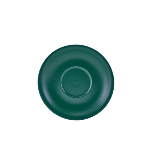 GenWare Porcelain Matt Teal Saucer 16cm/ 6.25"