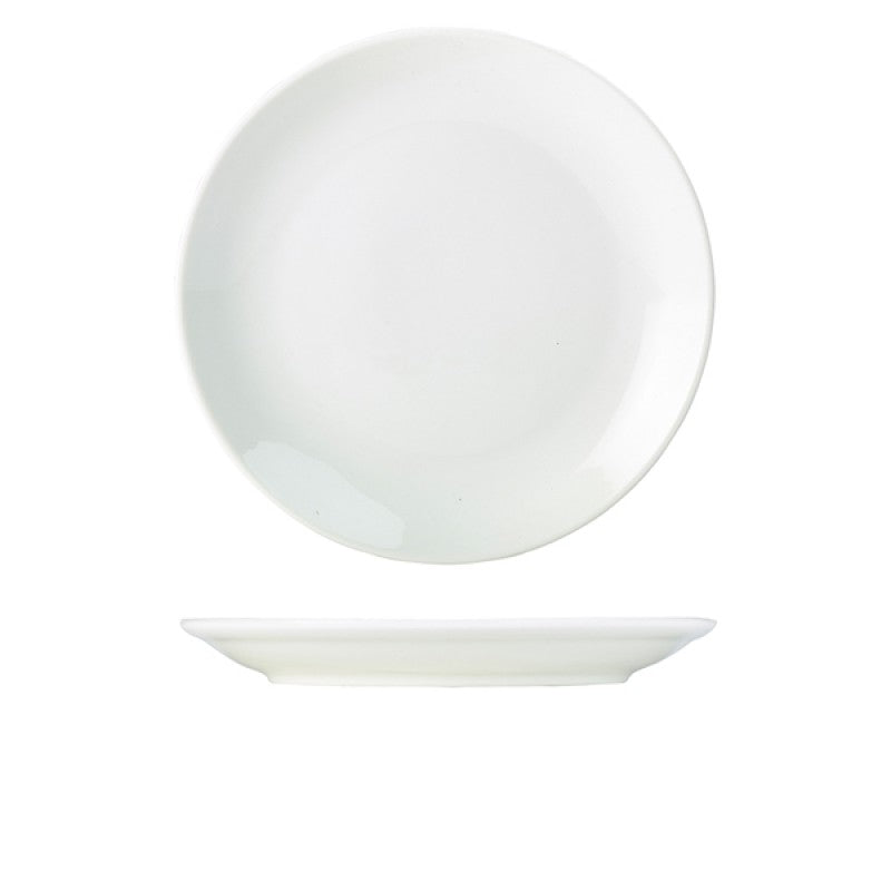 Genware Porcelain Coupe Plate 28cm/ 11"