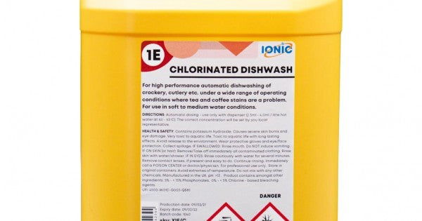 1E Chlorinated Dishwash (2x5L)