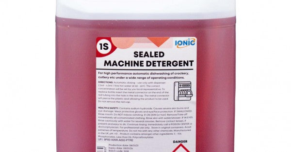 1S Sealed Machine Detergent (2x5L)