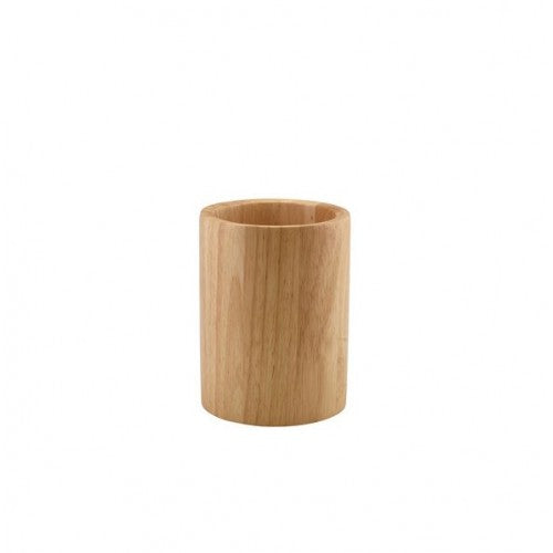 GenWare Hevea Wood Cutlery Cylinder