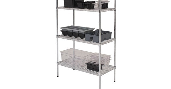 GenWare 4 Tier Wire Racking 152 x 45 x 183cm