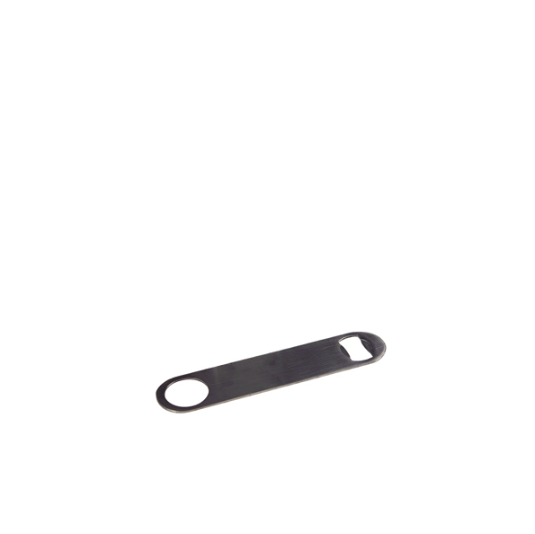 S/St. 'Bar Blade' Flat Bottle Opener 7"