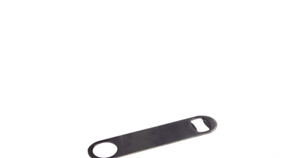 S/St. 'Bar Blade' Flat Bottle Opener 7"