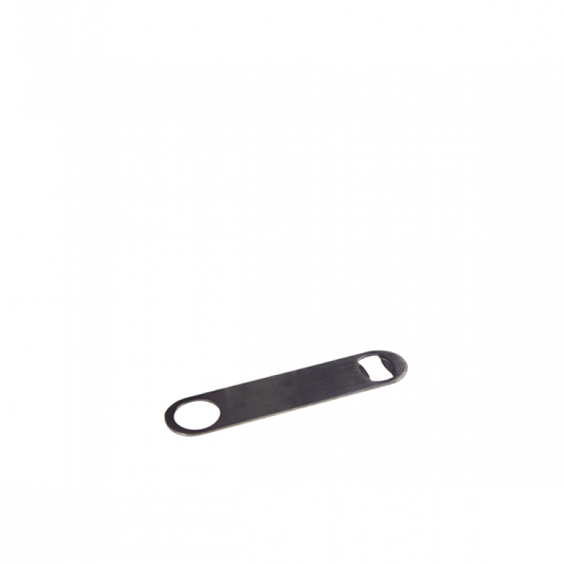 S/St. 'Bar Blade' Flat Bottle Opener 7"