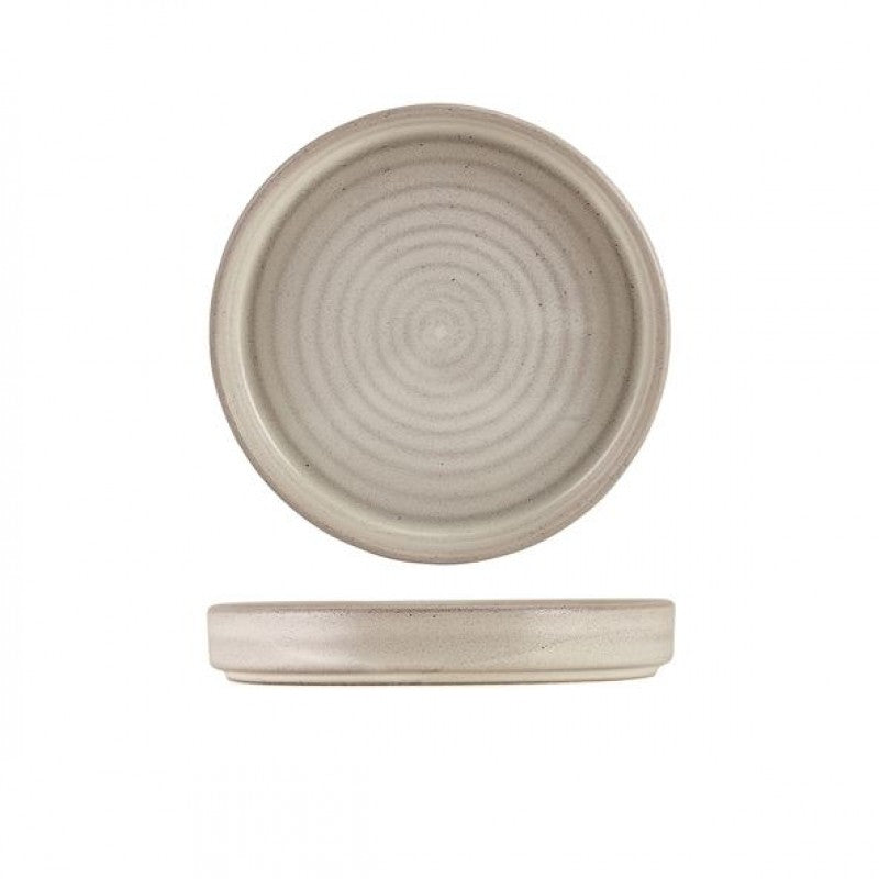 Antigo Porcelain Cinza Presentation Plate 18cm