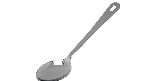 S/St. Serving Spoon 10" With Hanging Hole