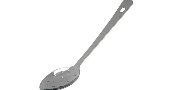 S/St. Perforated Spoon 12" With Hanging Hole