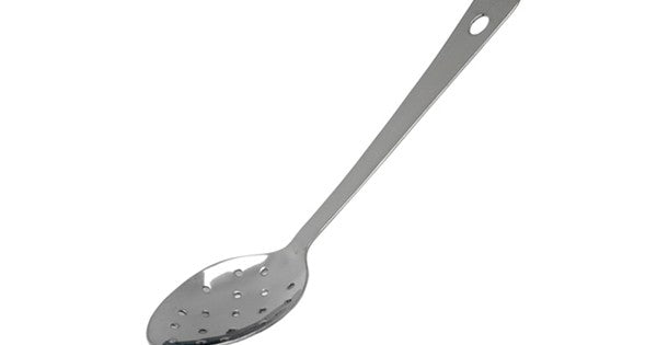 S/St. Perforated Serving Spoon 14" With Hanging Hole