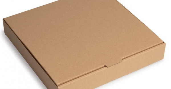 9" Kraft Corrugated Pizza box (100)