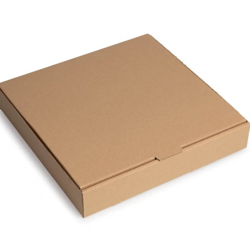 9" Kraft Corrugated Pizza box (100)