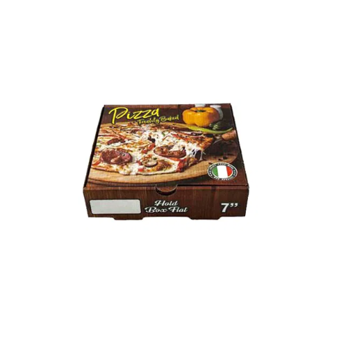 7 inch Freshly Baked Corrugated Pizza Box (100)