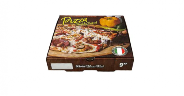 9 inch Freshly Baked Corrugated Pizza Box (100)